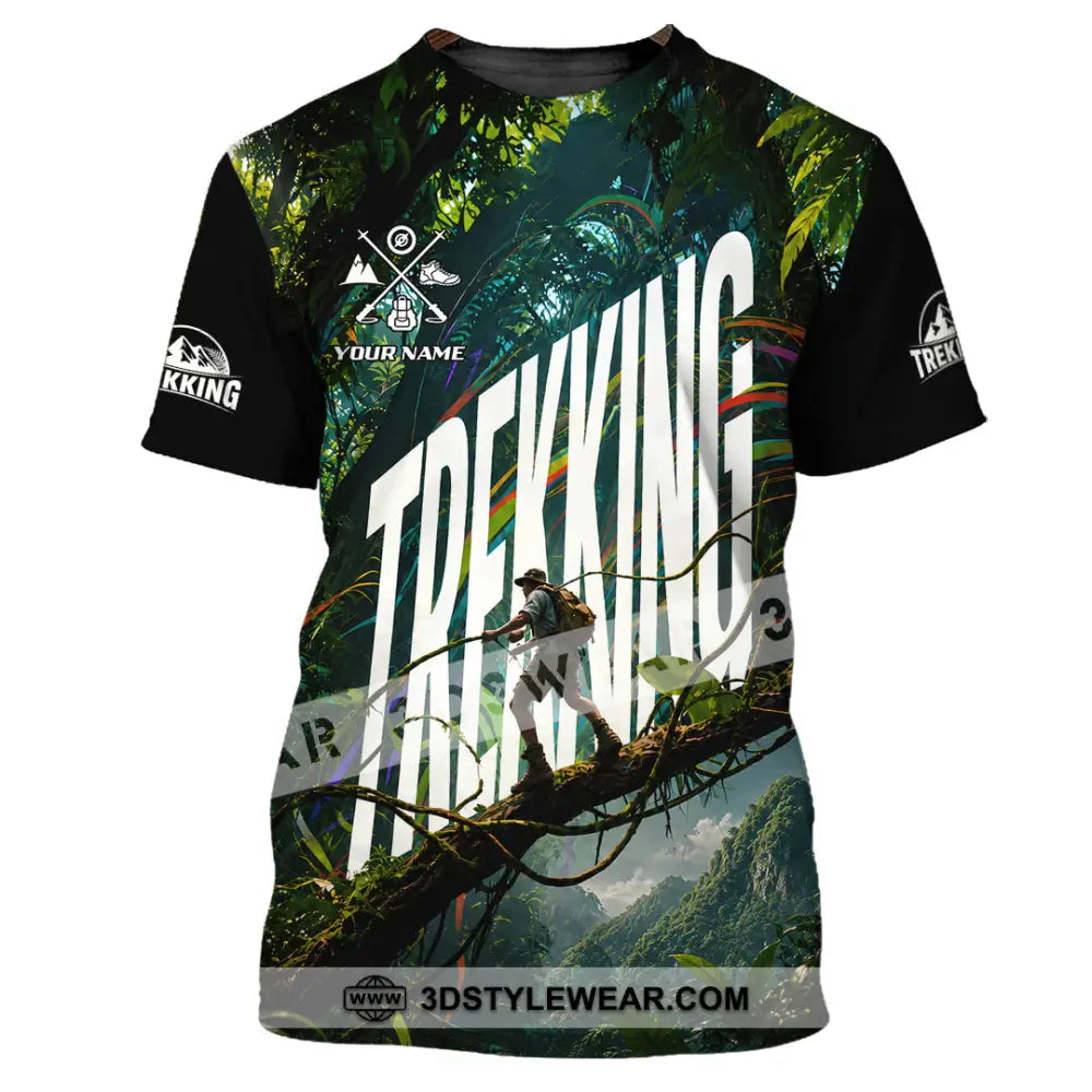 Unisex Shirt - Custom Trekking Shirt - T-Shirt / S - T-shirt