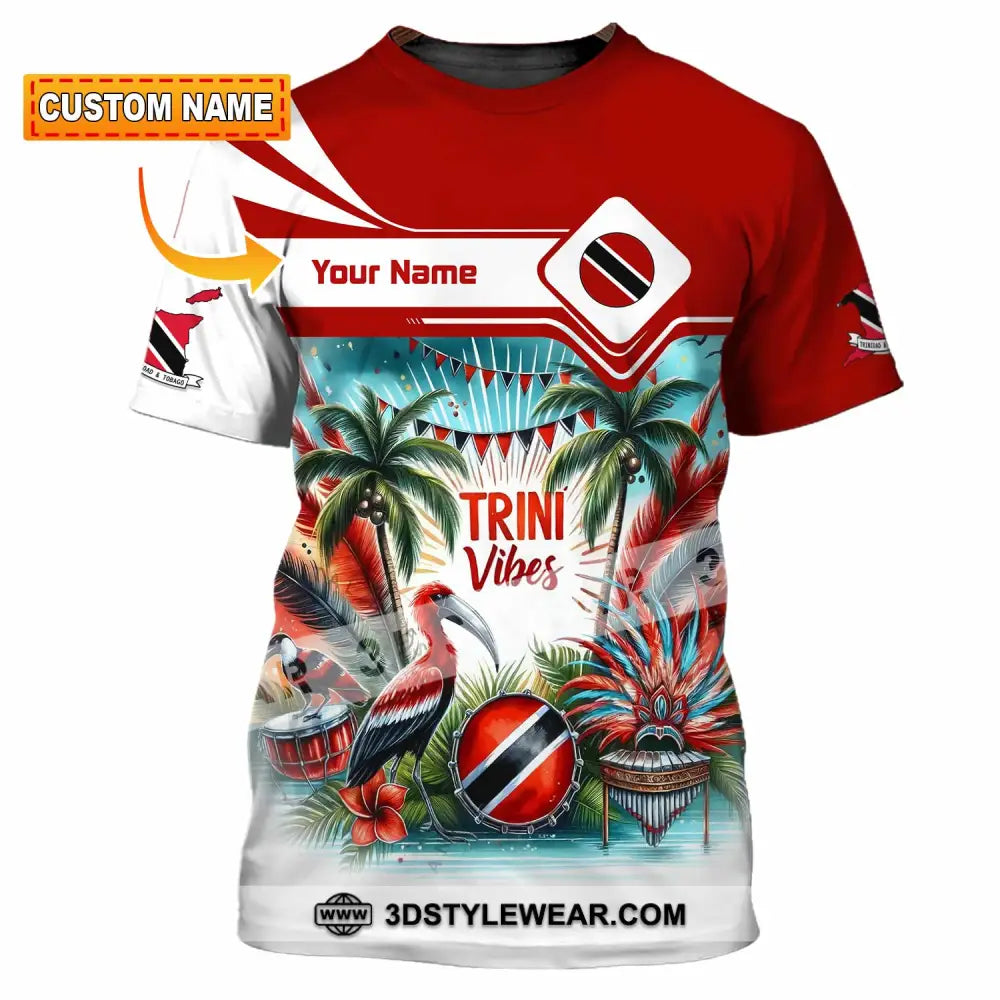 Unisex Shirt - Custom Trini Vibes Shirt - T-shirt