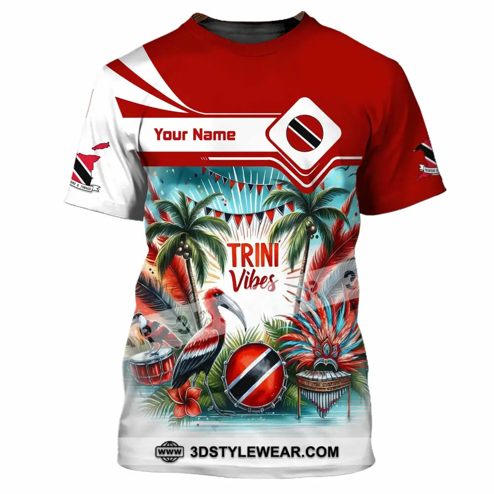 Unisex Shirt - Custom Trini Vibes Shirt - T-Shirt / S - T-shirt