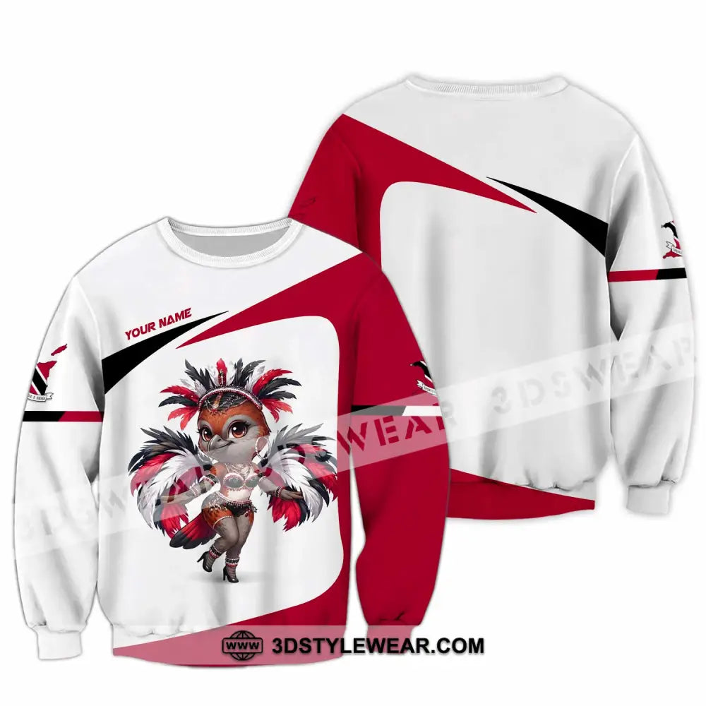 Unisex Shirt - Custom Trinidad And Tobago Shirt - Long Sleeve / S - T-shirt
