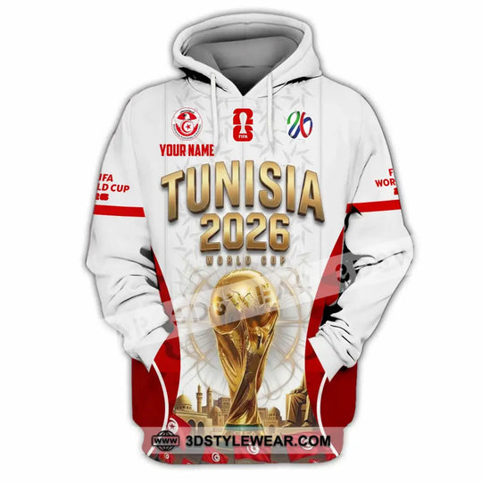 Unisex Shirt - Custom Tunisia World Cup 2026 Shirt style option 2