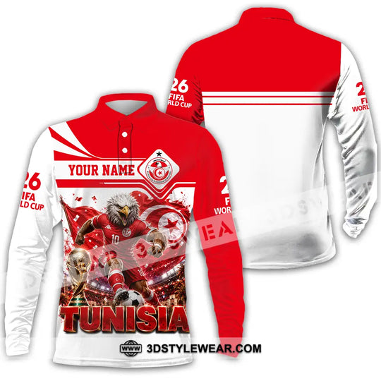 Unisex Shirt - Custom Tunisia World Cup 2026 Shirt style option 4