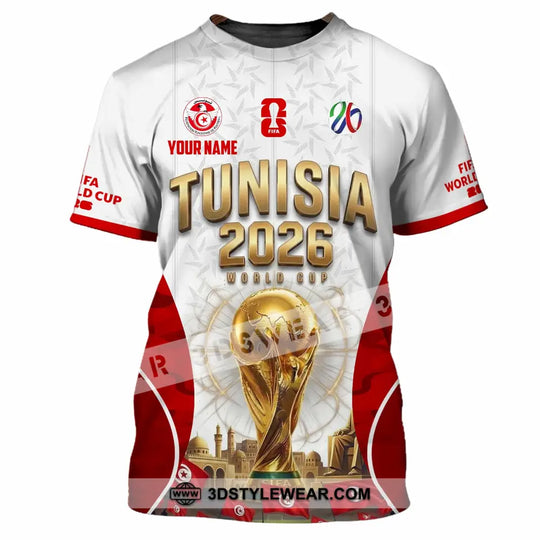 Unisex Shirt - Custom Tunisia World Cup 2026 Shirt style option 4