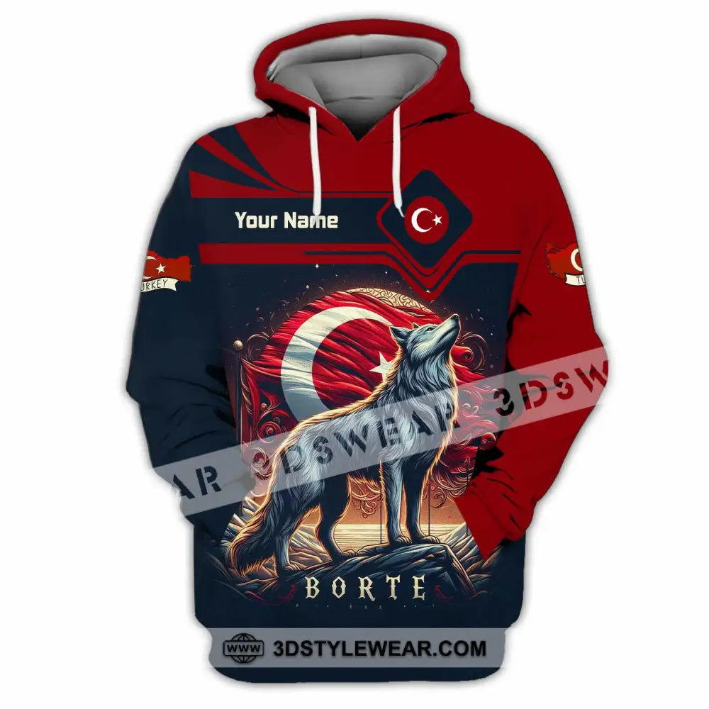Unisex Shirt - Custom Turkey Borte Shirt - Hoodie / S - T-shirt