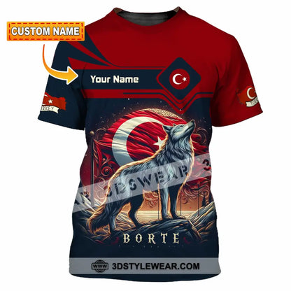 Unisex Shirt - Custom Turkey Borte Shirt - T-shirt