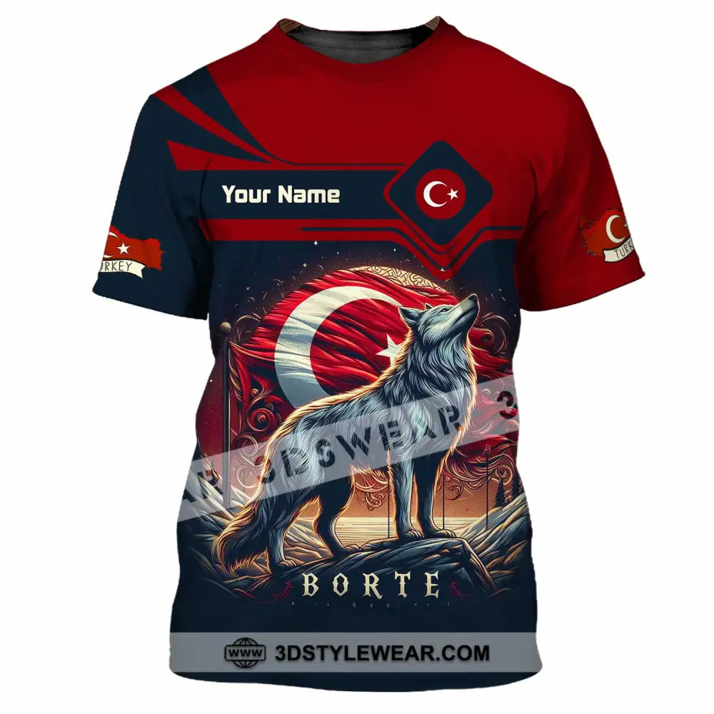 Unisex Shirt - Custom Turkey Borte Shirt - T-Shirt / S - T-shirt