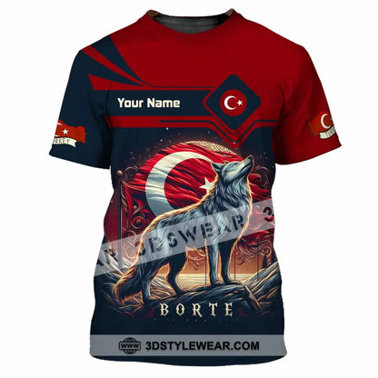 Unisex Shirt - Custom Turkey Borte Shirt - T-Shirt / S - T-shirt