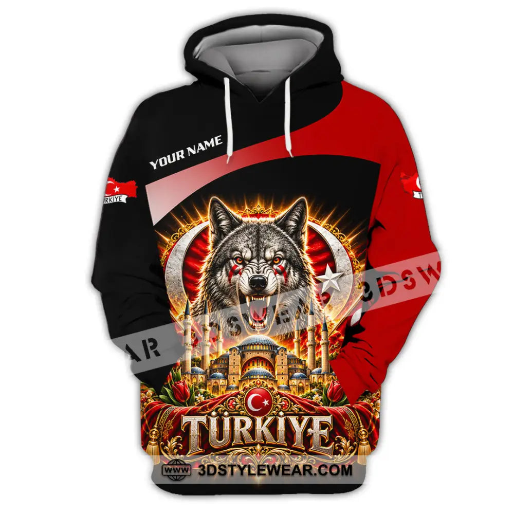 Unisex Shirt - Custom Turkiye Shirt - Hoodie / S - T-shirt