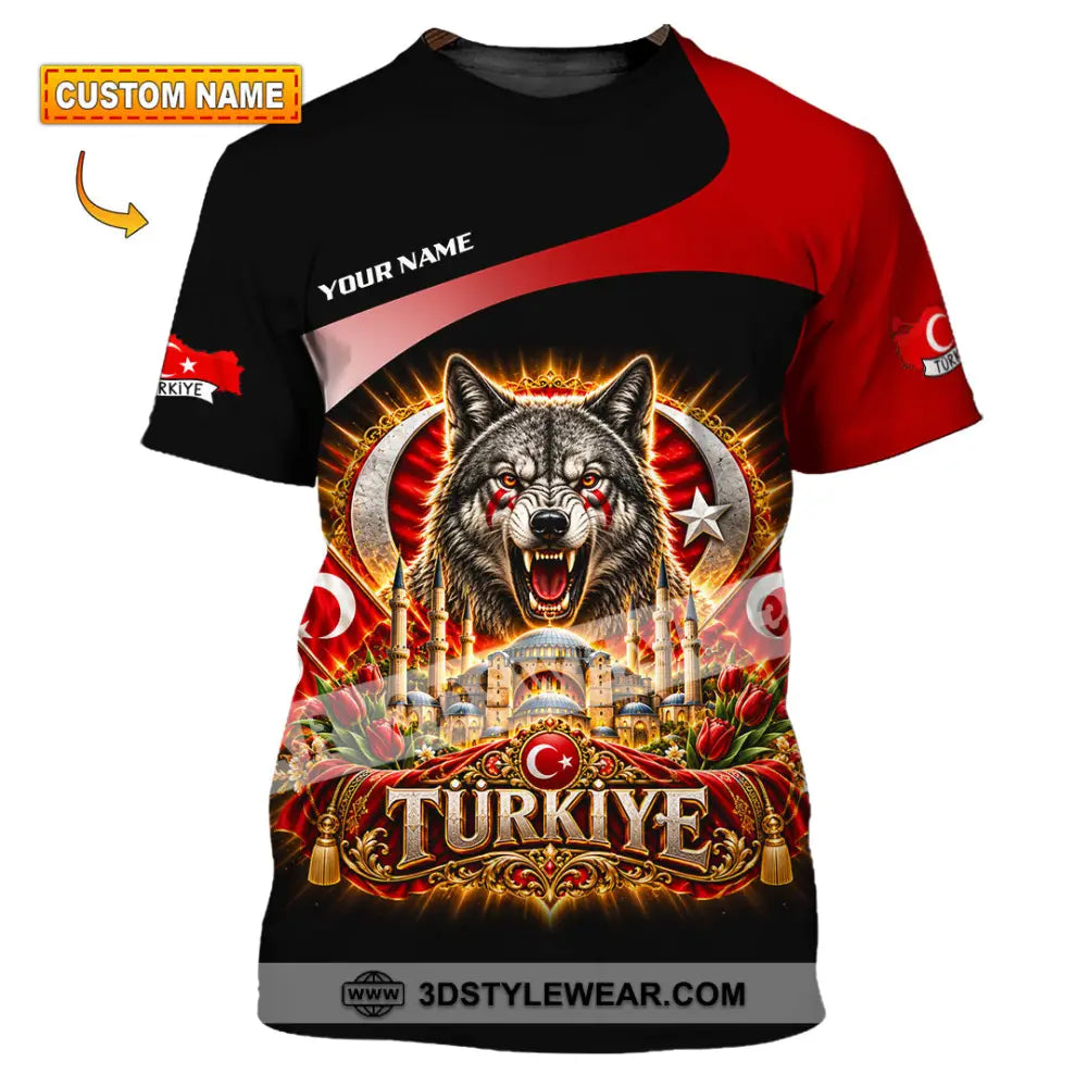 Unisex Shirt - Custom Turkiye Shirt - T-shirt