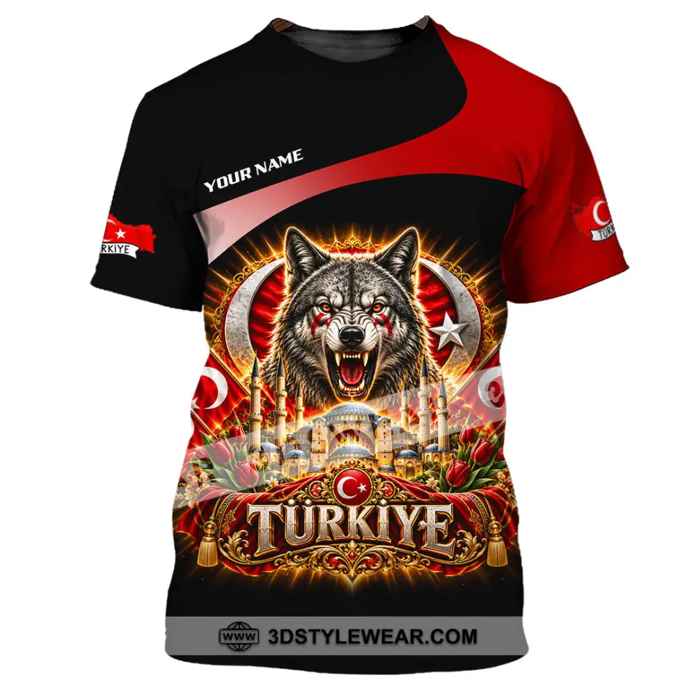 Unisex Shirt - Custom Turkiye Shirt - T-Shirt / S - T-shirt