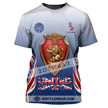 Unisex Shirt - Custom United Kingdom 3D Shirt T-Shirt / S T-shirt