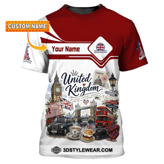 Unisex Shirt - Custom United Kingdom Shirt style option 1