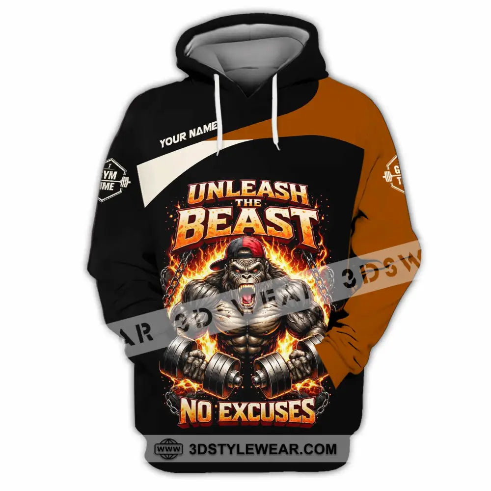 Unisex Shirt - Custom Unleash The Beast Shirt - Hoodie / S - T-shirt