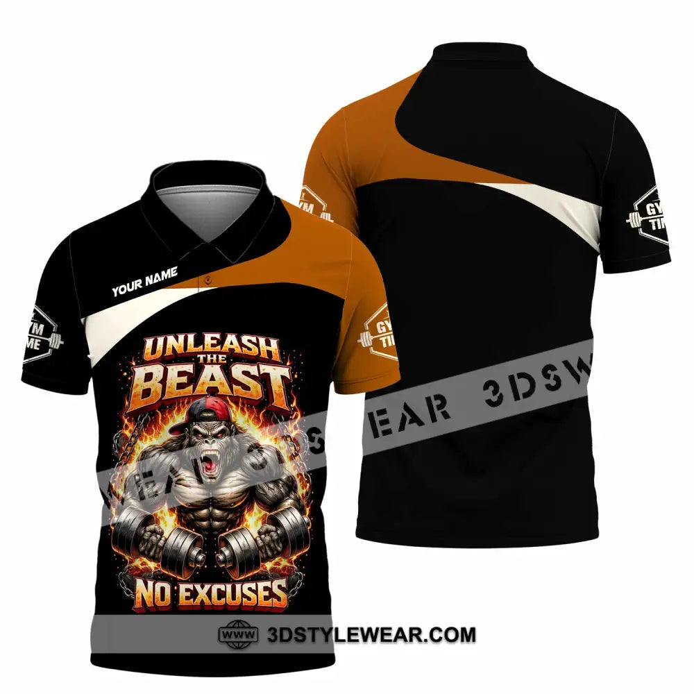 Unisex Shirt - Custom Unleash The Beast Shirt - Polo Shirt / S - T-shirt