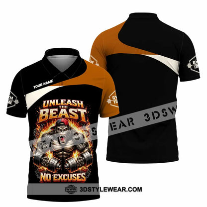 Unisex Shirt - Custom Unleash The Beast Shirt - Polo Shirt / S - T-shirt