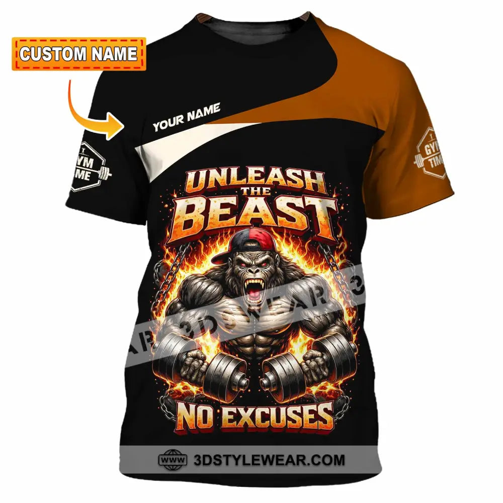Unisex Shirt - Custom Unleash The Beast Shirt - T-shirt