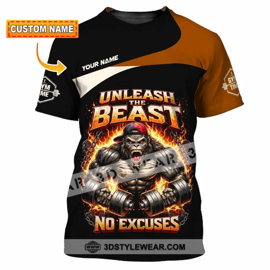 Unisex Shirt - Custom Unleash The Beast Shirt style option 1