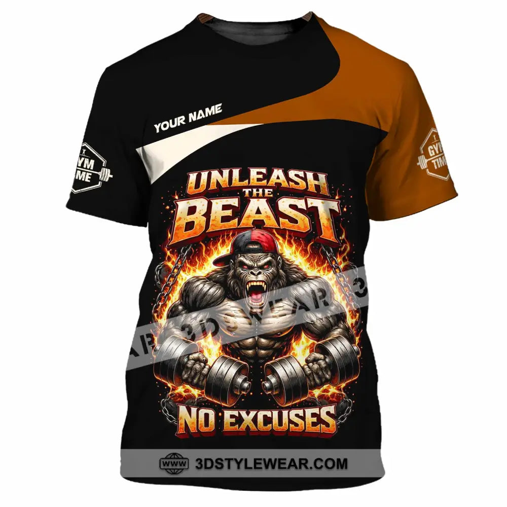 Unisex Shirt - Custom Unleash The Beast Shirt - T-Shirt / S - T-shirt