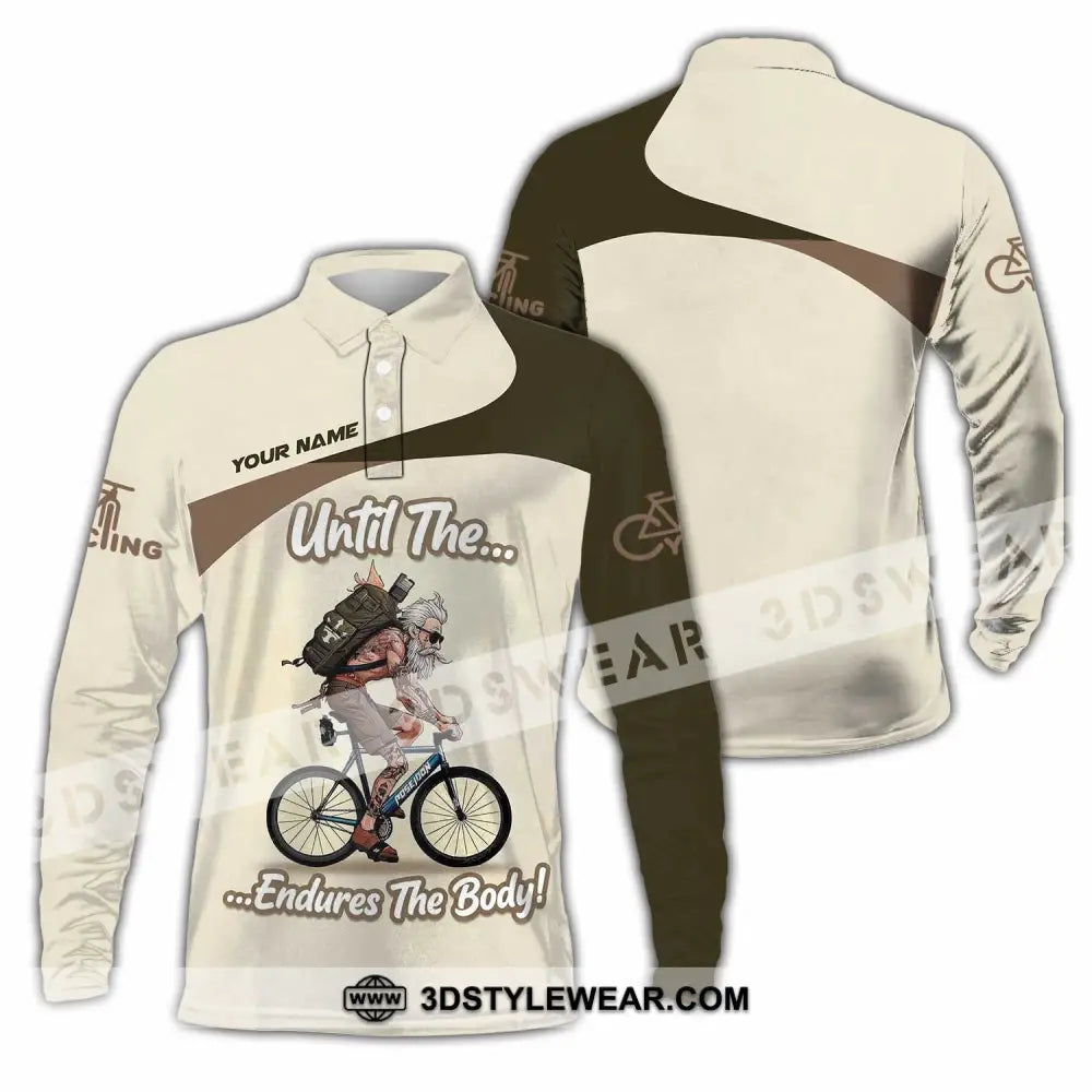Unisex Shirt - Custom Until The Endures The Body Shirt - Long Sleeve Polo / S - T-shirt