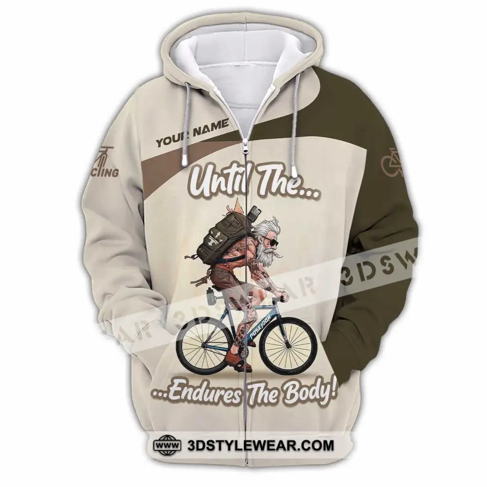 Unisex Shirt - Custom Until The Endures The Body Shirt - Zipper Hoodie / S - T-shirt