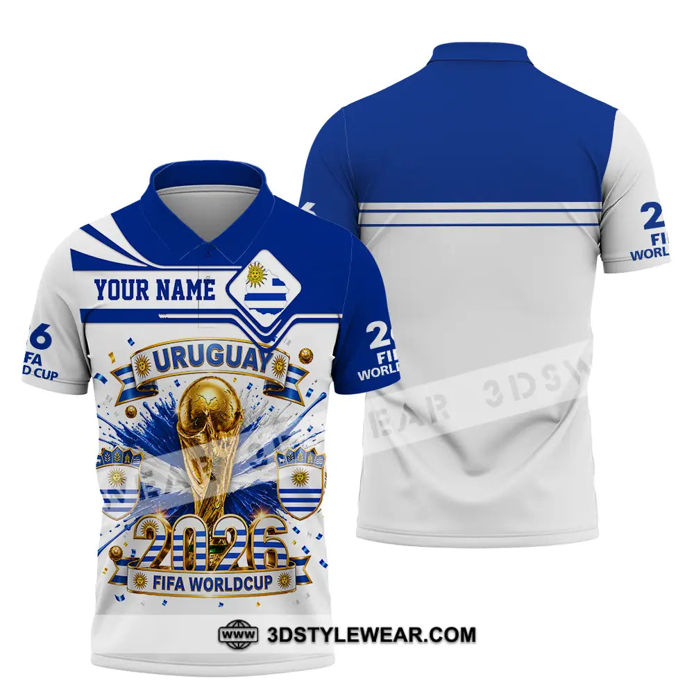 Unisex Shirt - Custom Uruguay World Cup 2026 Shirt - Polo Shirt / S - T-shirt