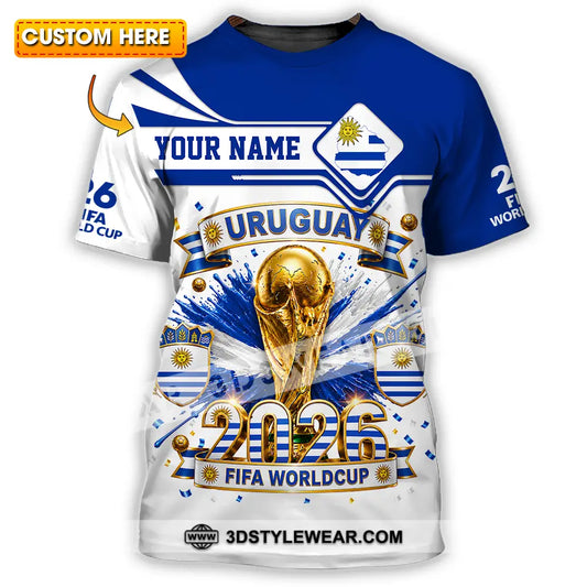 Unisex Shirt - Custom Uruguay World Cup 2026 Shirt - T-shirt