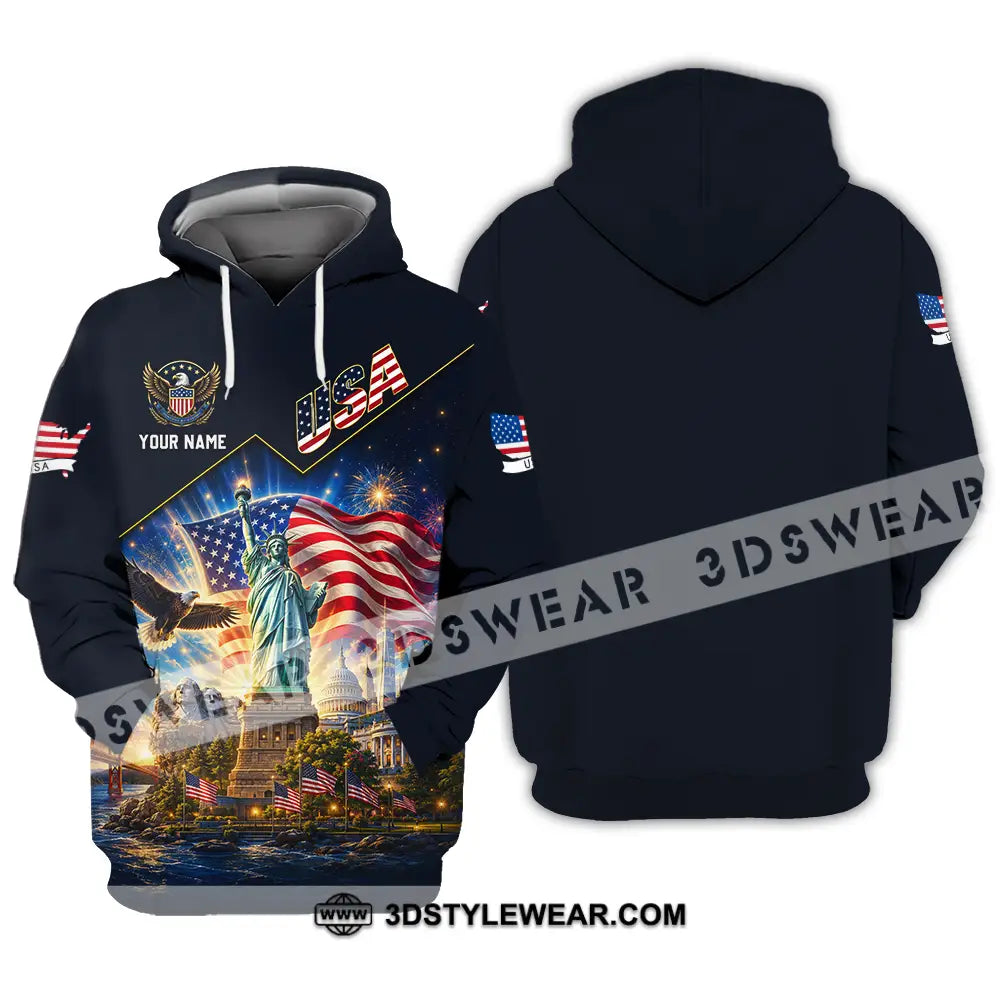 Unisex Shirt - Custom USA Shirt - Hoodie / S - T-shirt
