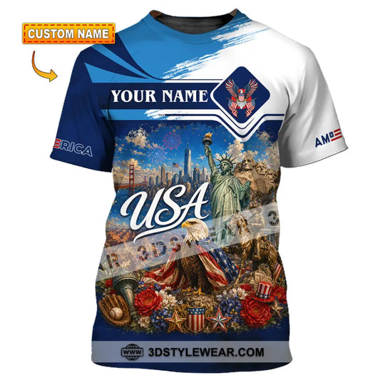 Unisex Shirt - Custom USA Shirt style option 1