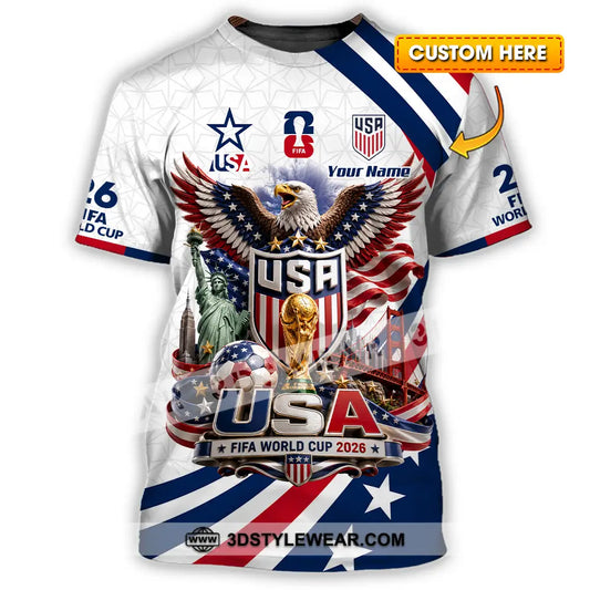Unisex Shirt - Custom USA World Cup 2026 Shirt - T-shirt