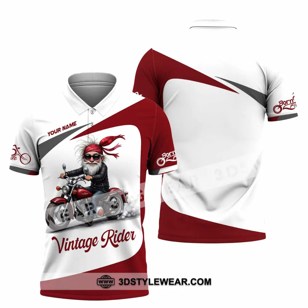 Unisex Shirt - Custom Vintage Rider Shirt - Polo Shirt / S - T-shirt