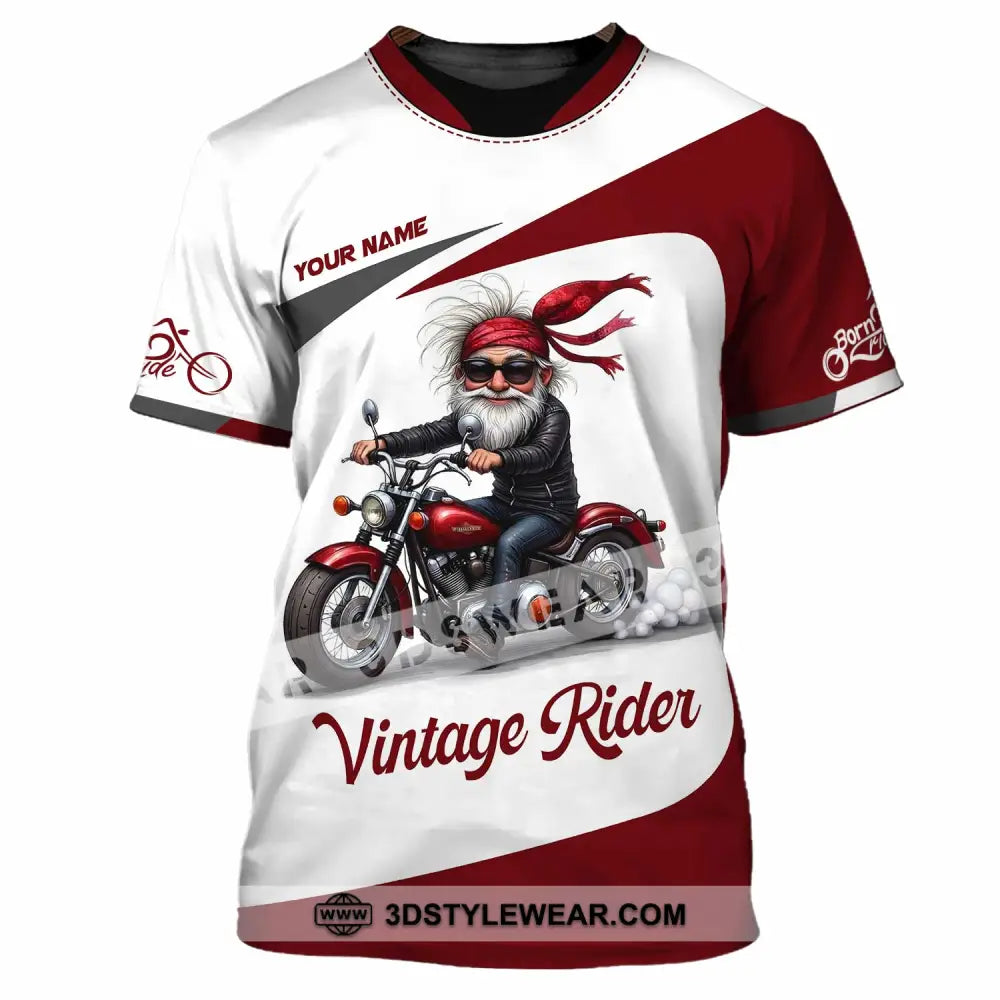 Unisex Shirt - Custom Vintage Rider Shirt - T-Shirt / S - T-shirt