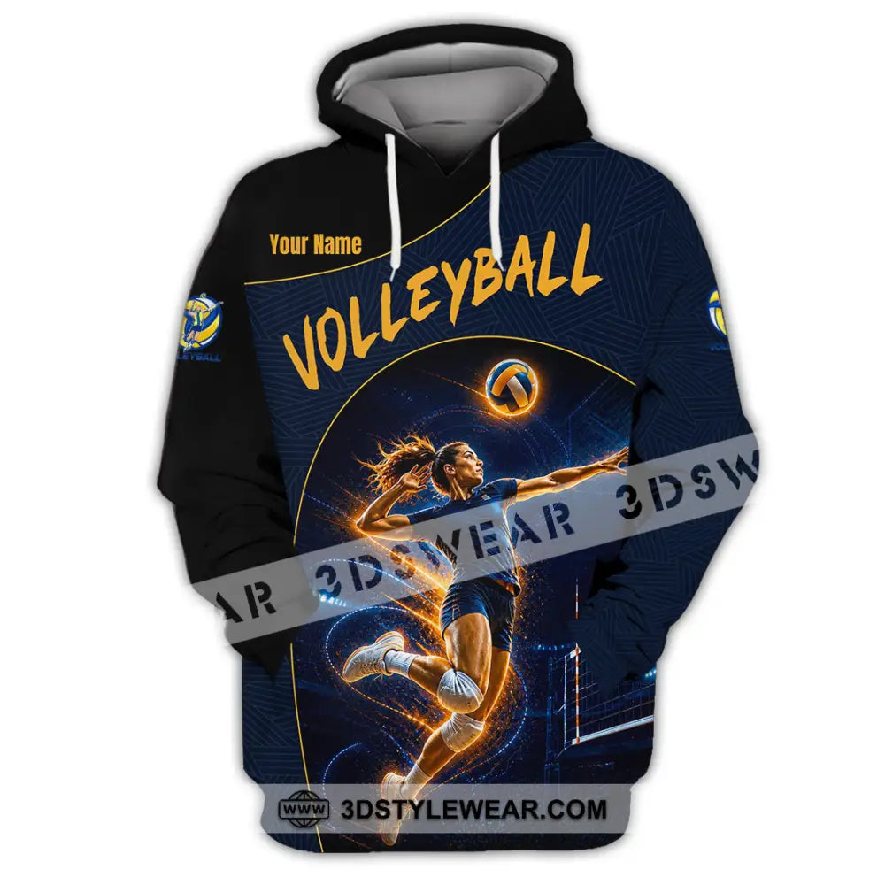 Unisex Shirt - Custom Volleyball Shirt - Hoodie / S - T-shirt