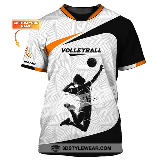 Unisex Shirt, Custom Volleyball Shirt, Volleyball Hoodie, T-Shirt for Volleyball Team, Gift for Volleyball Players style option 1
