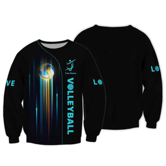 Unisex Shirt, Custom Volleyball Shirt, Volleyball Hoodie, Volleyball Team T-Shirt, Gift for Volleyball Players style option 3