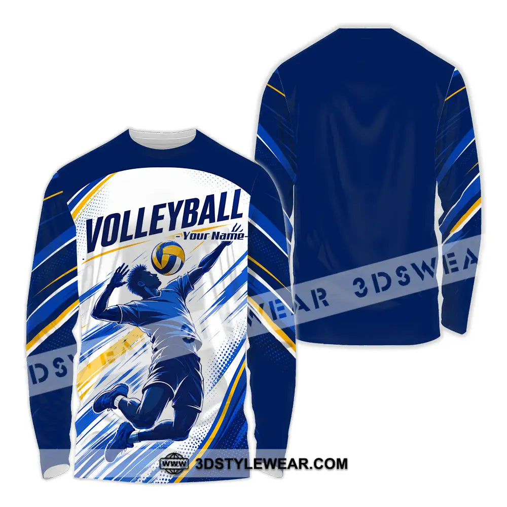 Unisex Shirt - Custom Volleyball Shirt - Long Sleeve Shirt / S - T-shirt