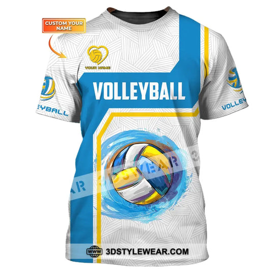 Unisex Shirt, Custom Volleyball Shirt, T-Shirt for Volleyball Team, Gift for Volleyball Players style option 1