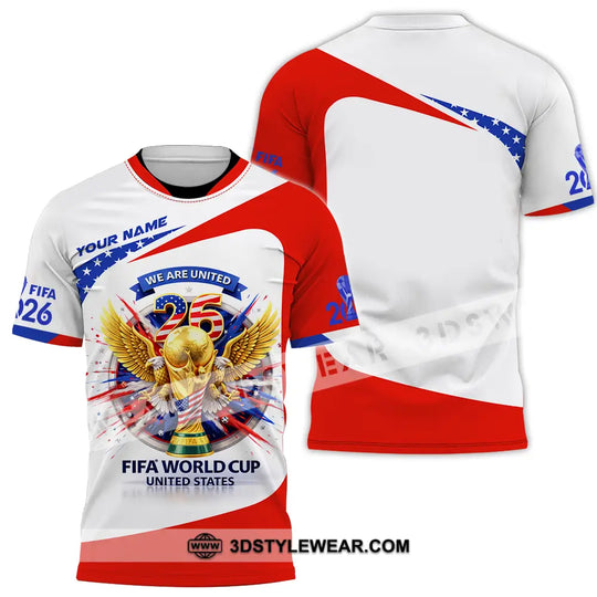Unisex Shirt - Custom We Are United Fifa World Cup 2026 3D Shirt style option 2