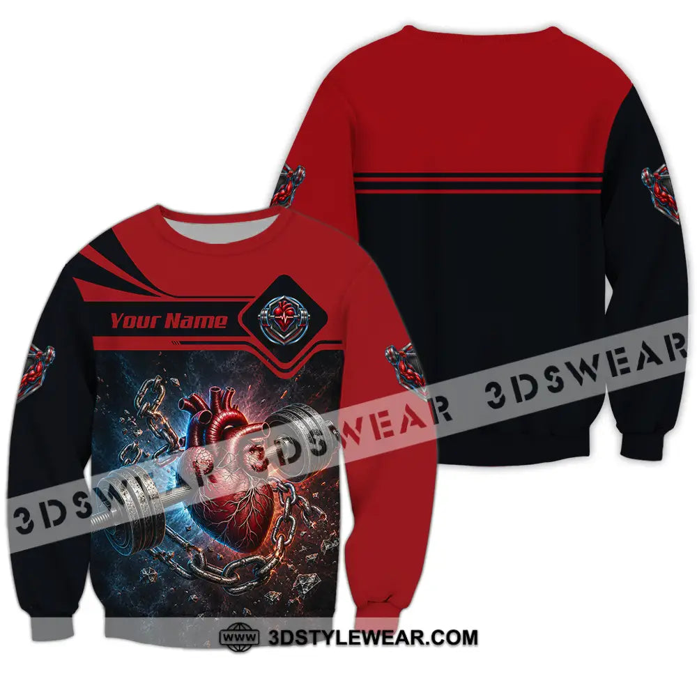 Unisex Shirt - Custom Weightlifting Shirt - Long Sleeve / S - T-shirt