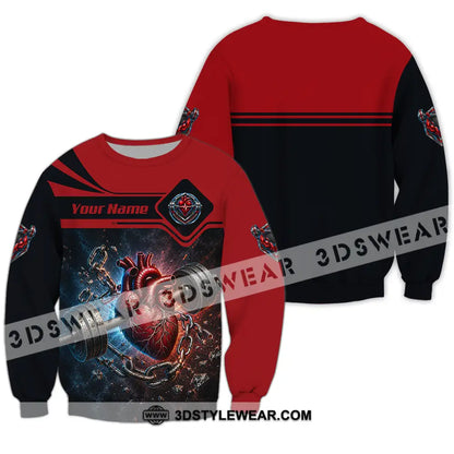 Unisex Shirt - Custom Weightlifting Shirt - Long Sleeve / S - T-shirt