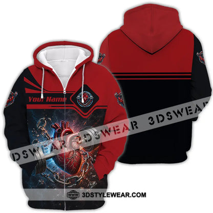 Unisex Shirt - Custom Weightlifting Shirt - Zipper Hoodie / S - T-shirt