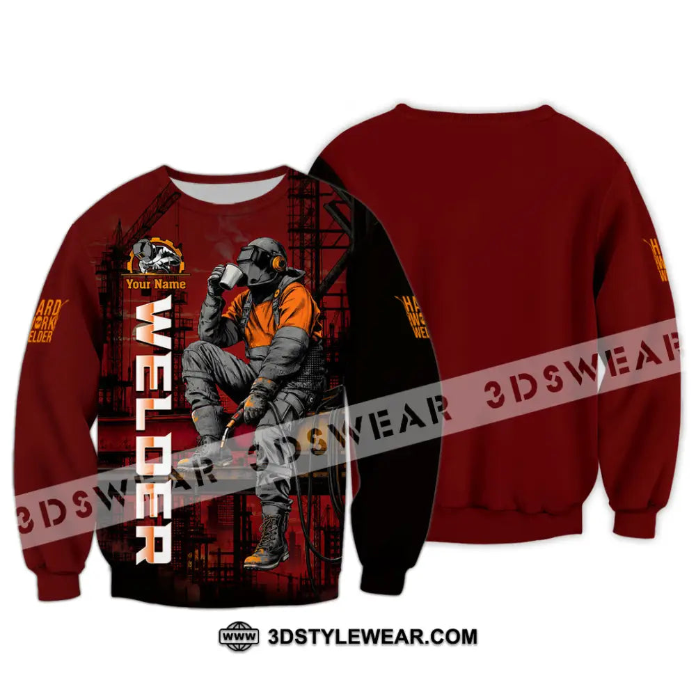 Unisex Shirt - Custom Welder Shirt - Long Sleeve / S - T-shirt