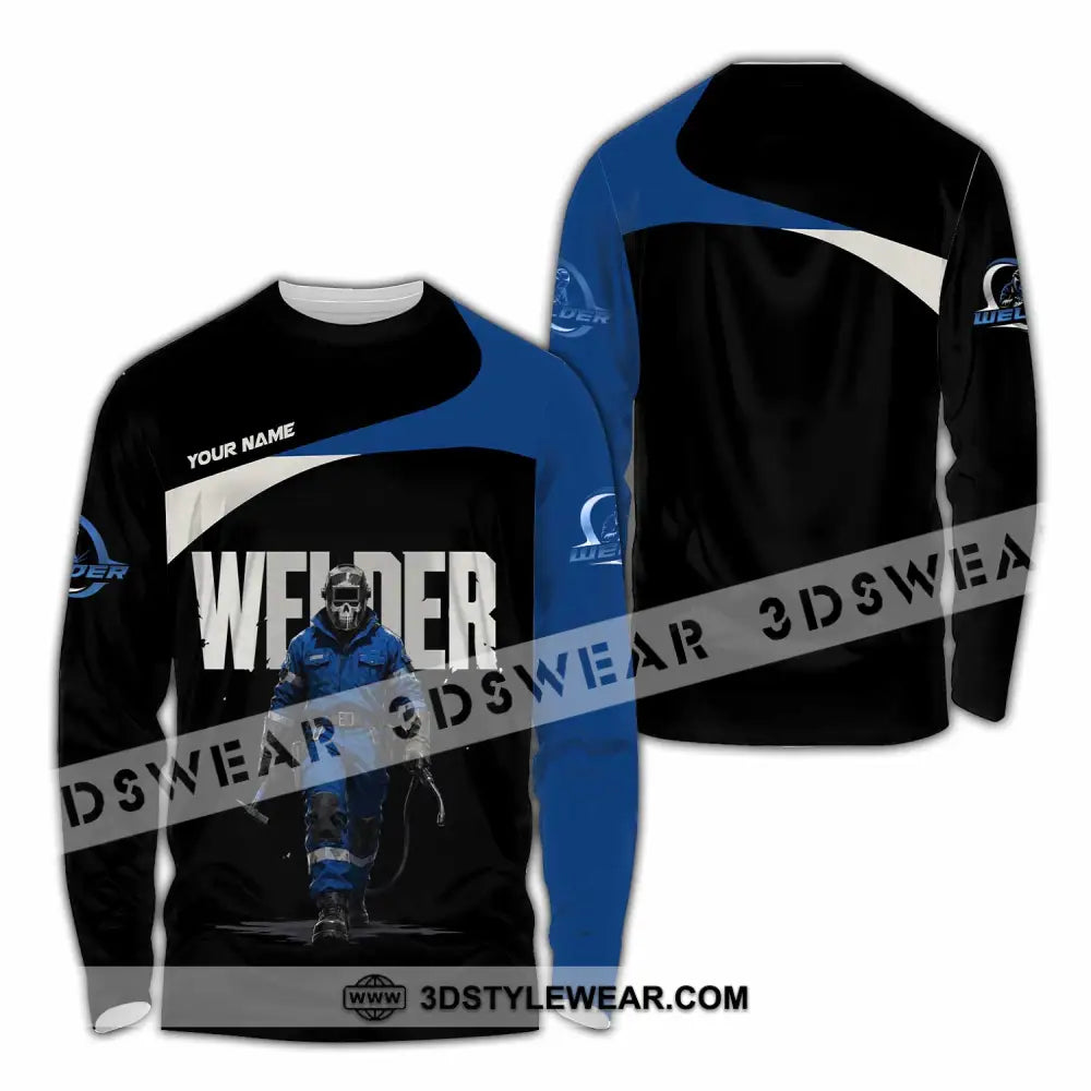 Unisex Shirt - Custom Welder Shirt - Long Sleeve Shirt / S - T-shirt