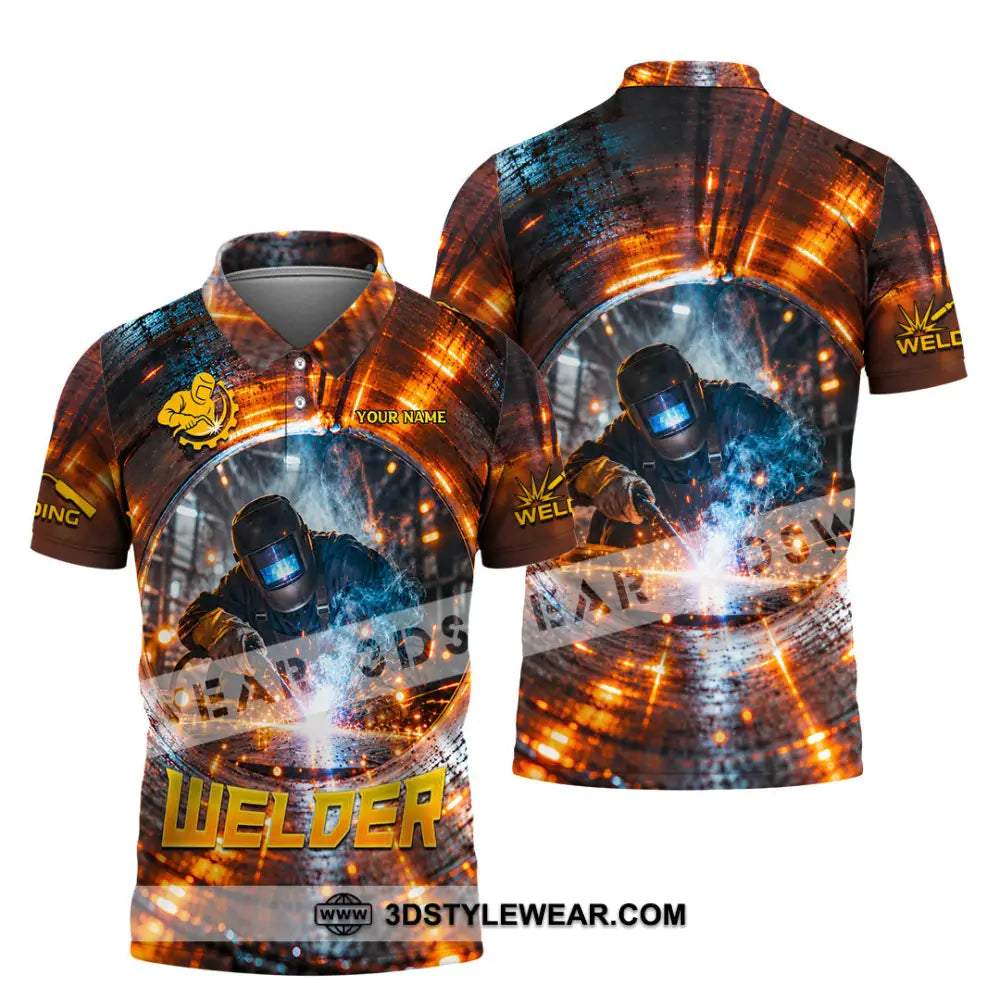 Unisex Shirt - Custom Welder Shirt - Polo Shirt / S - T-shirt