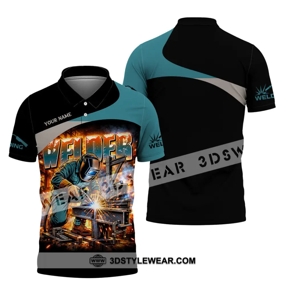 Unisex Shirt - Custom Welder Shirt - Polo Shirt / S - T-shirt