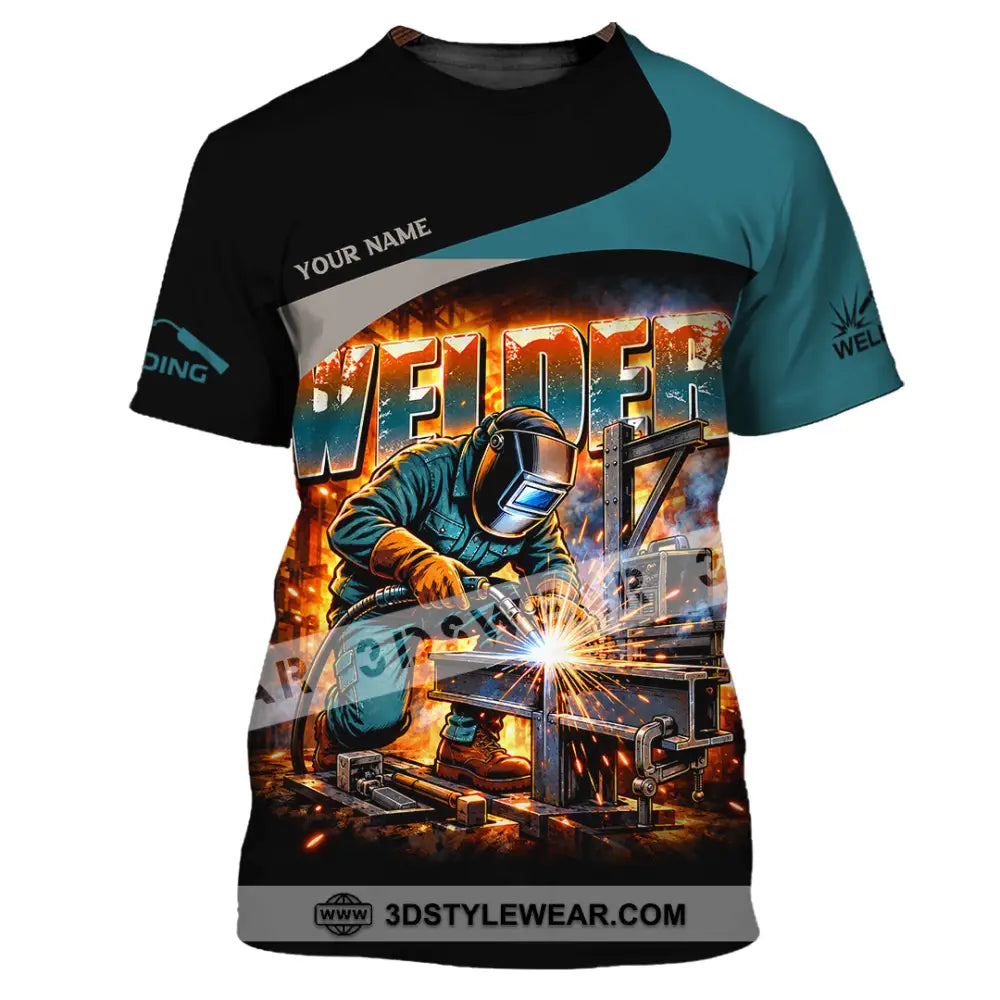 Unisex Shirt - Custom Welder Shirt - T-Shirt / S - T-shirt