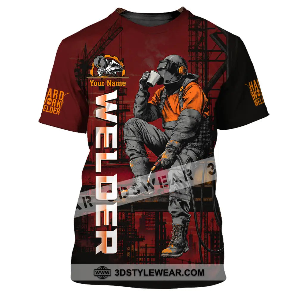 Unisex Shirt - Custom Welder Shirt - T-Shirt / S - T-shirt