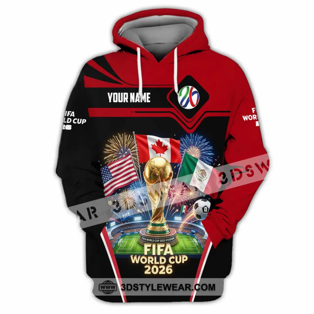 Unisex Shirt - Custom World Cup 2026 3D Shirt Hoodie / S T-shirt