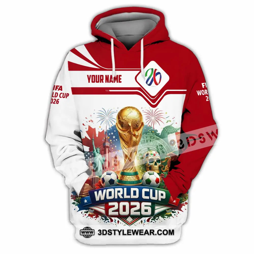 Unisex Shirt - Custom World Cup 2026 3D Shirt Hoodie / S T-shirt