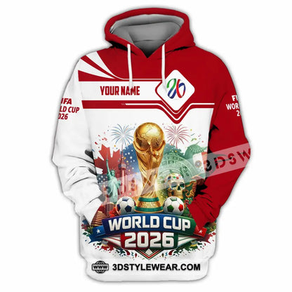 Unisex Shirt - Custom World Cup 2026 3D Shirt Hoodie / S T-shirt