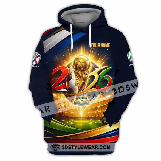 Unisex Shirt - Custom World Cup 2026 3D Shirt style option 3